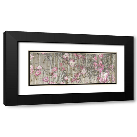 Dogwood Dance I Black Modern Wood Framed Art Print with Double Matting by Goldberger, Jennifer