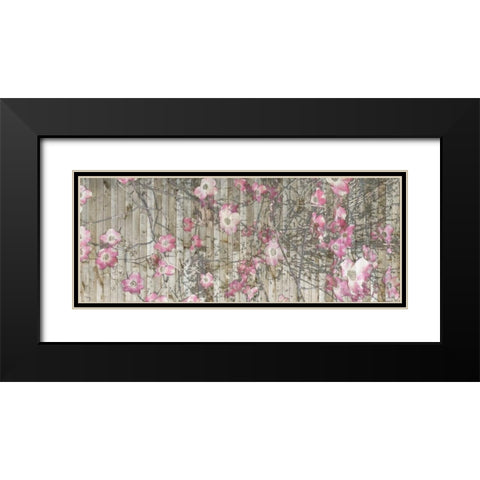 Dogwood Dance I Black Modern Wood Framed Art Print with Double Matting by Goldberger, Jennifer