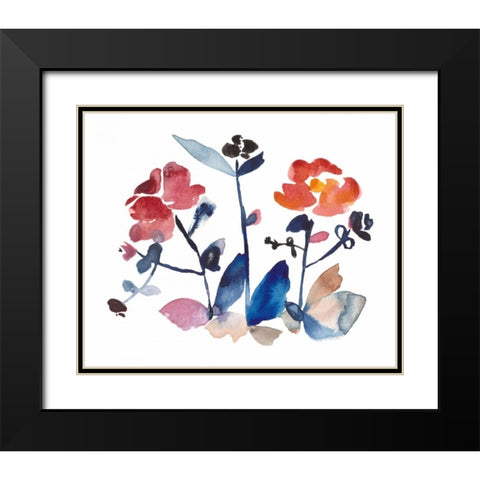 Nouveau Boheme I Black Modern Wood Framed Art Print with Double Matting by Mosley, Kiana