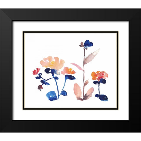 Nouveau Boheme II Black Modern Wood Framed Art Print with Double Matting by Mosley, Kiana