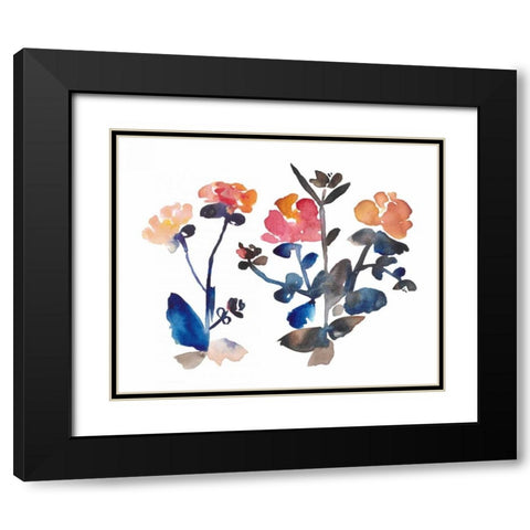 Nouveau Boheme III Black Modern Wood Framed Art Print with Double Matting by Mosley, Kiana