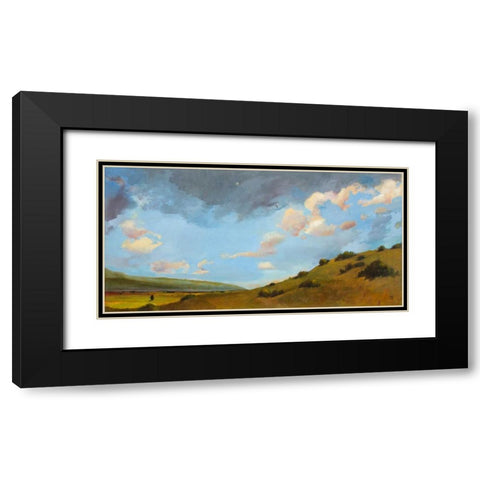 High Desert Light Black Modern Wood Framed Art Print with Double Matting by DAgostino, Judith