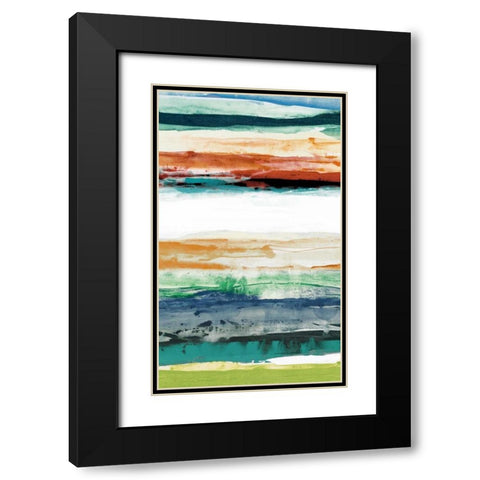 Primary Decision III Black Modern Wood Framed Art Print with Double Matting by Jasper, Sisa