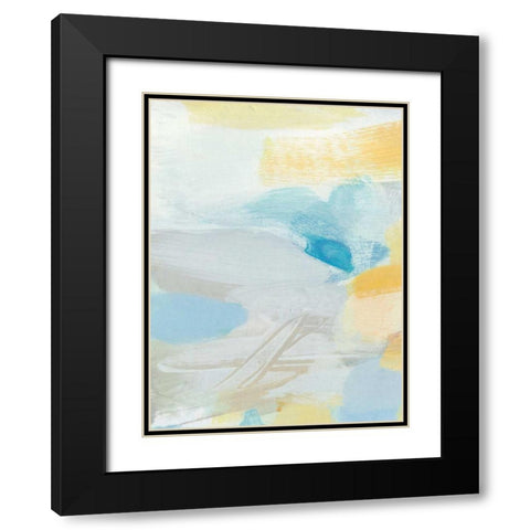 Glimpse Black Modern Wood Framed Art Print with Double Matting by Long, Christina