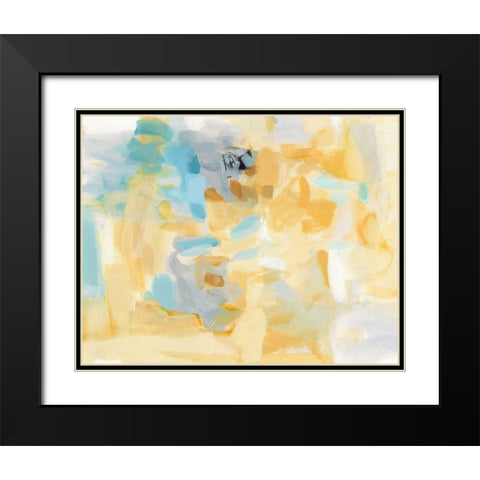 Sunshine Dreams Black Modern Wood Framed Art Print with Double Matting by Long, Christina