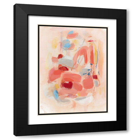 French Bread Black Modern Wood Framed Art Print with Double Matting by Long, Christina