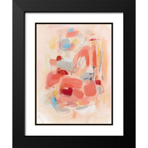 French Bread Black Modern Wood Framed Art Print with Double Matting by Long, Christina