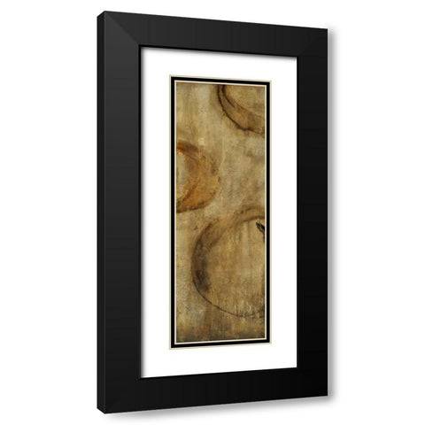 Orbit I Black Modern Wood Framed Art Print with Double Matting by OToole, Tim
