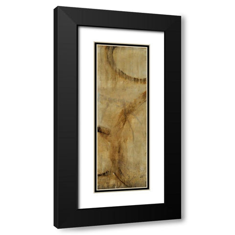 Orbit III Black Modern Wood Framed Art Print with Double Matting by OToole, Tim