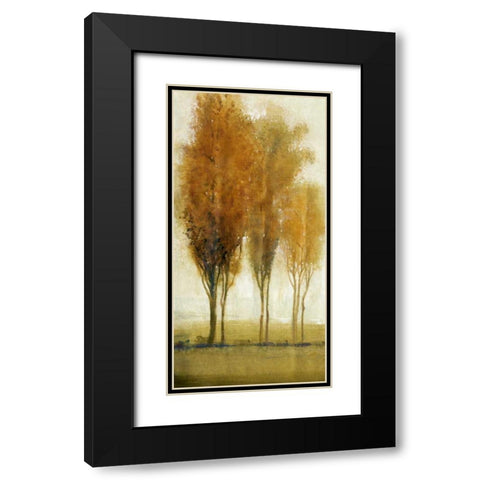 Balance I Black Modern Wood Framed Art Print with Double Matting by OToole, Tim