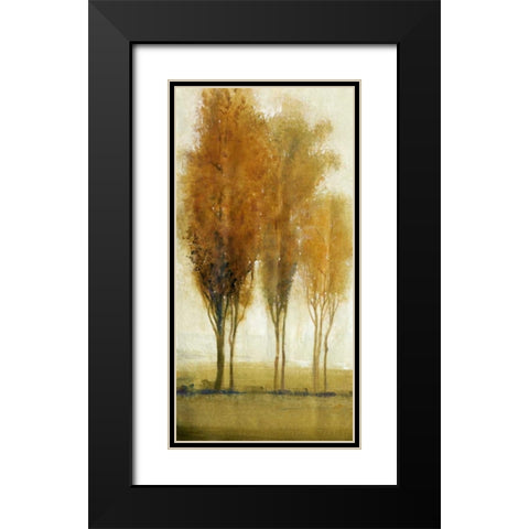 Balance I Black Modern Wood Framed Art Print with Double Matting by OToole, Tim