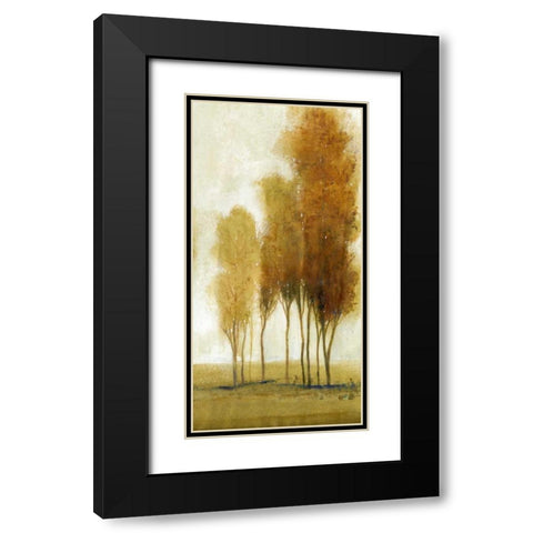 Balance II Black Modern Wood Framed Art Print with Double Matting by OToole, Tim