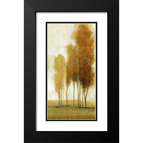 Balance II Black Modern Wood Framed Art Print with Double Matting by OToole, Tim