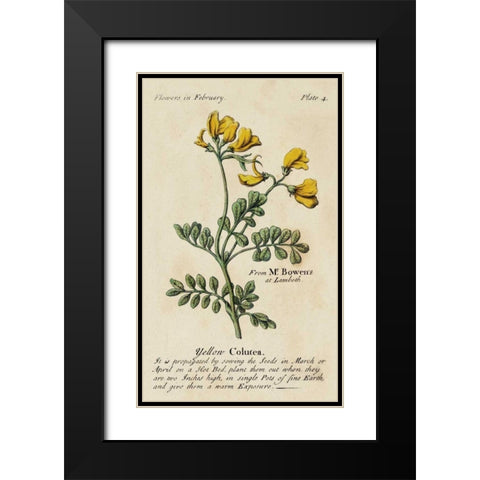 Gardeners Guide I Black Modern Wood Framed Art Print with Double Matting by Unknown