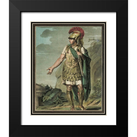 Theatrical Costumes II Black Modern Wood Framed Art Print with Double Matting by Chery, M.