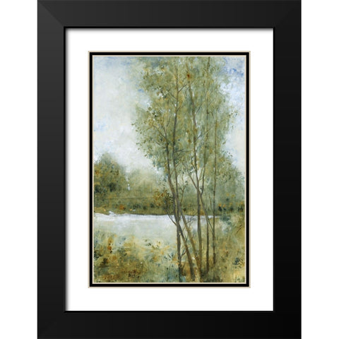 Early Spring I Black Modern Wood Framed Art Print with Double Matting by OToole, Tim