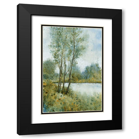Early Spring II Black Modern Wood Framed Art Print with Double Matting by OToole, Tim