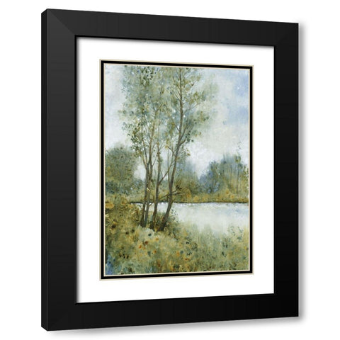 Early Spring II Black Modern Wood Framed Art Print with Double Matting by OToole, Tim