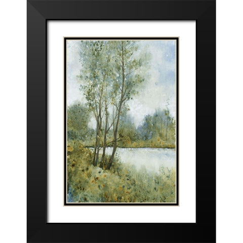 Early Spring II Black Modern Wood Framed Art Print with Double Matting by OToole, Tim