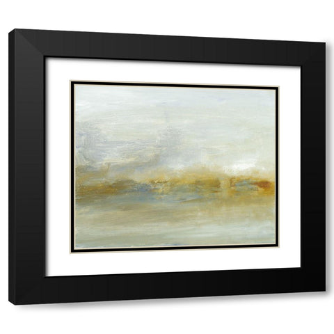 Morning Tide III Black Modern Wood Framed Art Print with Double Matting by Gordon, Sharon