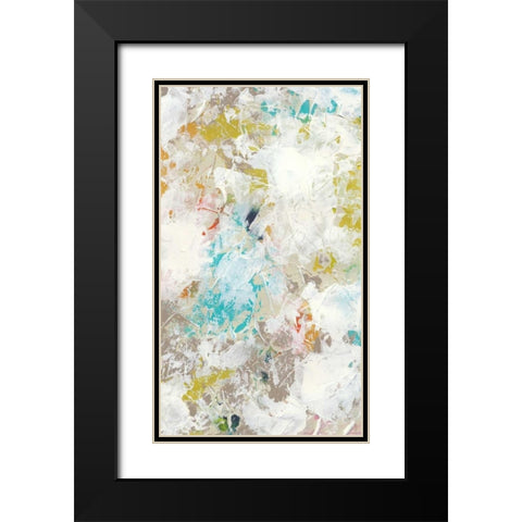 Frost III Black Modern Wood Framed Art Print with Double Matting by Vess, June Erica