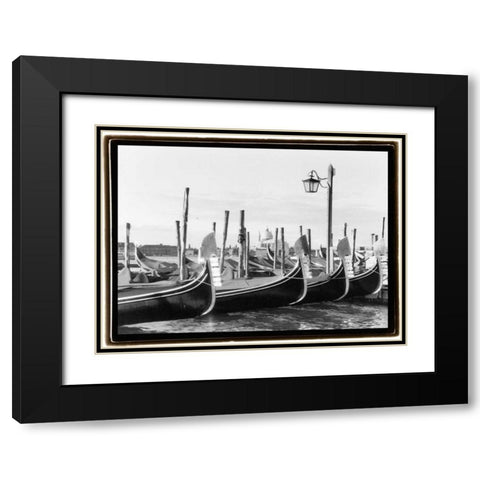 Glimpses-Grand Canal Venice I Black Modern Wood Framed Art Print with Double Matting by DeNardo, Laura