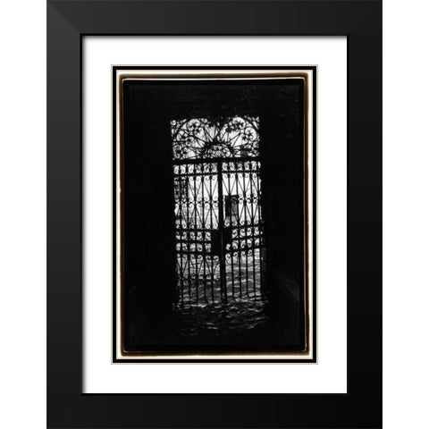 Hidden Passages Venice I Black Modern Wood Framed Art Print with Double Matting by DeNardo, Laura