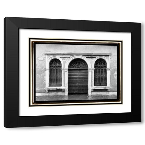 Hidden Passages Venice V Black Modern Wood Framed Art Print with Double Matting by DeNardo, Laura