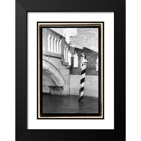 Hidden Passages Venice VII Black Modern Wood Framed Art Print with Double Matting by DeNardo, Laura