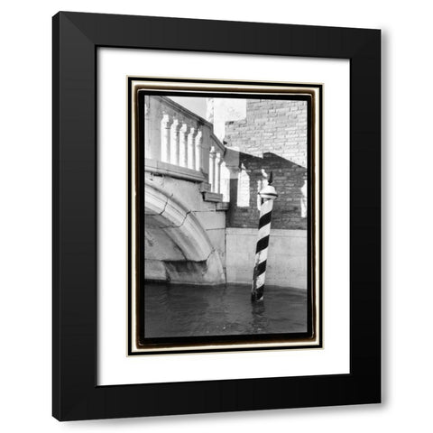 Hidden Passages Venice VII Black Modern Wood Framed Art Print with Double Matting by DeNardo, Laura