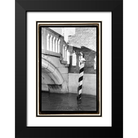 Hidden Passages Venice VII Black Modern Wood Framed Art Print with Double Matting by DeNardo, Laura