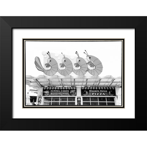 For Your Amusement III Black Modern Wood Framed Art Print with Double Matting by DeNardo, Laura