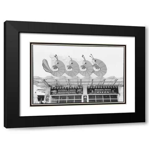 For Your Amusement III Black Modern Wood Framed Art Print with Double Matting by DeNardo, Laura