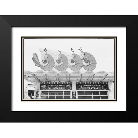 For Your Amusement III Black Modern Wood Framed Art Print with Double Matting by DeNardo, Laura