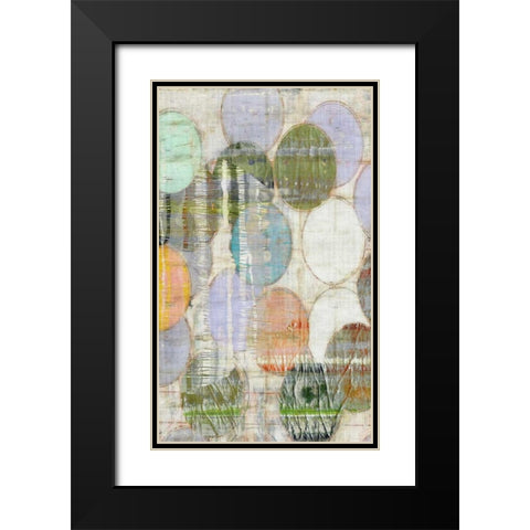 Ovation II Black Modern Wood Framed Art Print with Double Matting by Butler, John