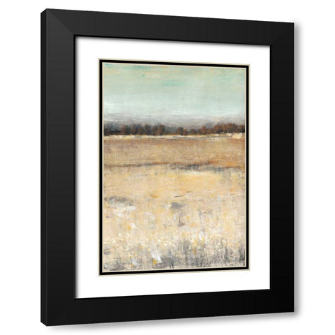 Harvest Day I Black Modern Wood Framed Art Print with Double Matting by OToole, Tim