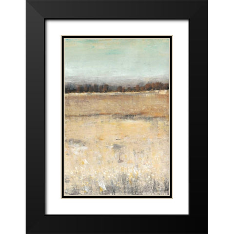 Harvest Day I Black Modern Wood Framed Art Print with Double Matting by OToole, Tim