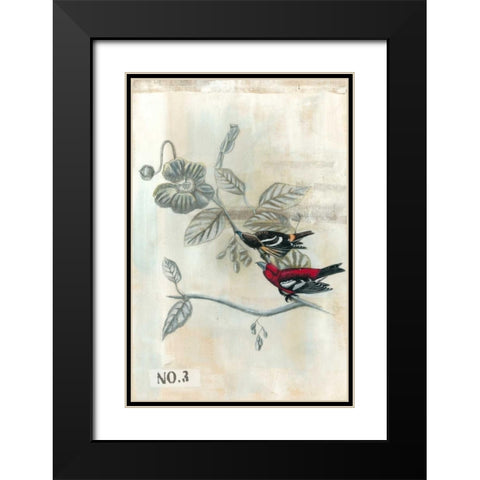 After Flight III Black Modern Wood Framed Art Print with Double Matting by McCavitt, Naomi