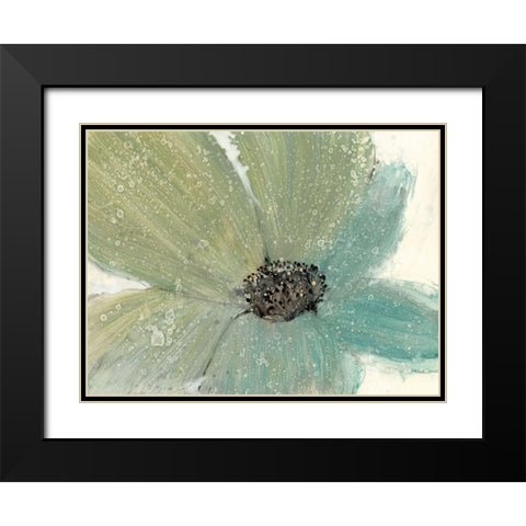 Floral Spirit I Black Modern Wood Framed Art Print with Double Matting by OToole, Tim