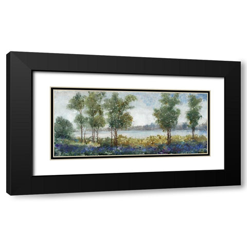 Country Retreat I Black Modern Wood Framed Art Print with Double Matting by OToole, Tim