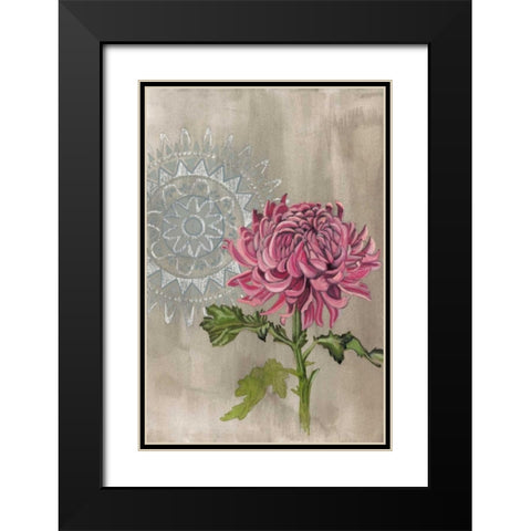 Bohemian Botanical I Black Modern Wood Framed Art Print with Double Matting by McCavitt, Naomi