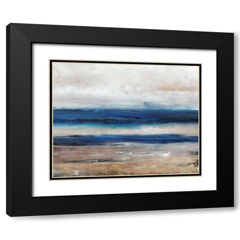 Movement II Black Modern Wood Framed Art Print with Double Matting by OToole, Tim