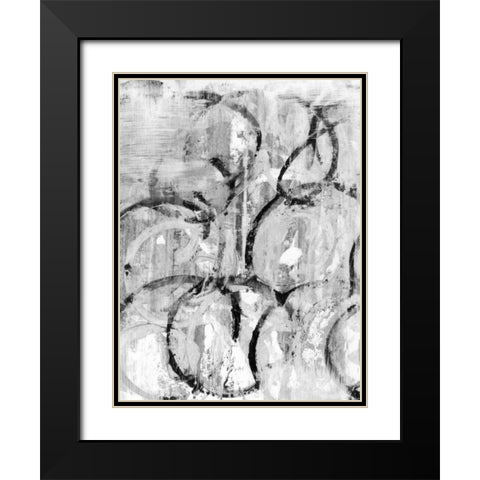 Buffalo I Black Modern Wood Framed Art Print with Double Matting by Fuchs, Jodi