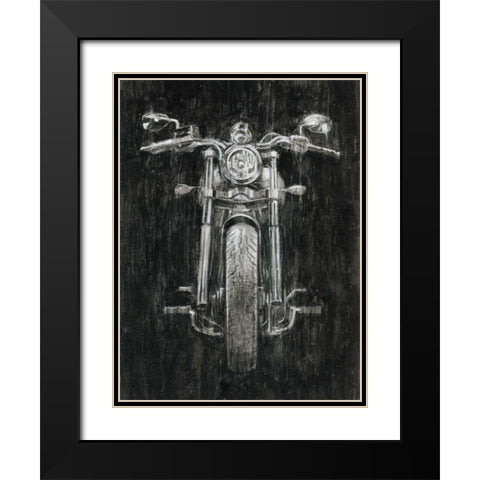 Steel Horse I Black Modern Wood Framed Art Print with Double Matting by Harper, Ethan