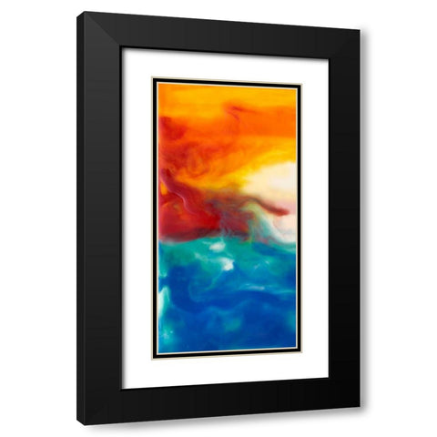 Marsh Sunrise I Black Modern Wood Framed Art Print with Double Matting by Ludwig, Alicia
