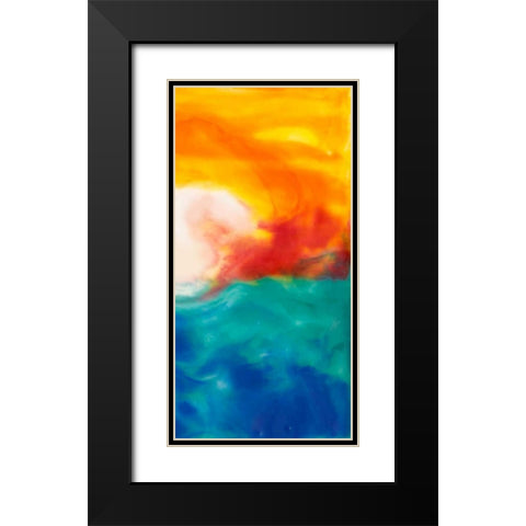 Marsh Sunrise II Black Modern Wood Framed Art Print with Double Matting by Ludwig, Alicia