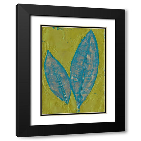 Tropicale I Black Modern Wood Framed Art Print with Double Matting by Ludwig, Alicia