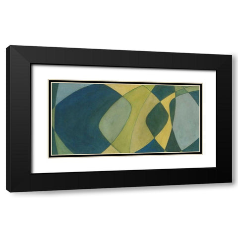 Allegheny I Black Modern Wood Framed Art Print with Double Matting by Stramel, Renee W.