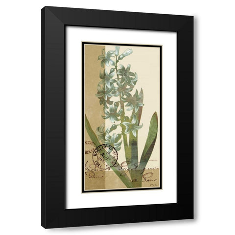 French Blue IV Black Modern Wood Framed Art Print with Double Matting by Green-Aldridge, W.