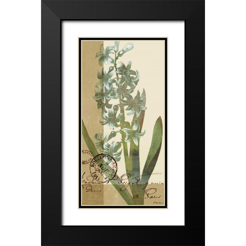 French Blue IV Black Modern Wood Framed Art Print with Double Matting by Green-Aldridge, W.